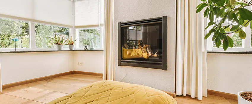 Residential Fireplace Ceramic Glass Installation in East San Gabriel, CA