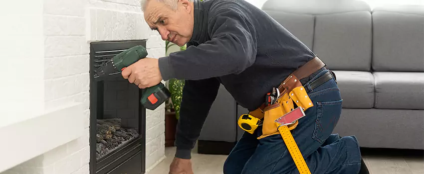 New Indoor Fireplace Installation in East San Gabriel, California