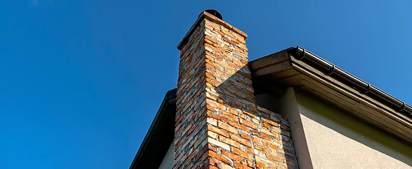 Masonry Chimney Flashing Repair in East San Gabriel, California