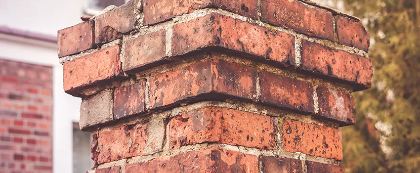Cracked Chimney Bricks Repair Cost in East San Gabriel, California