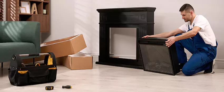 Old Rusted Metal Fireplace Repair And Replacement in East San Gabriel, CA