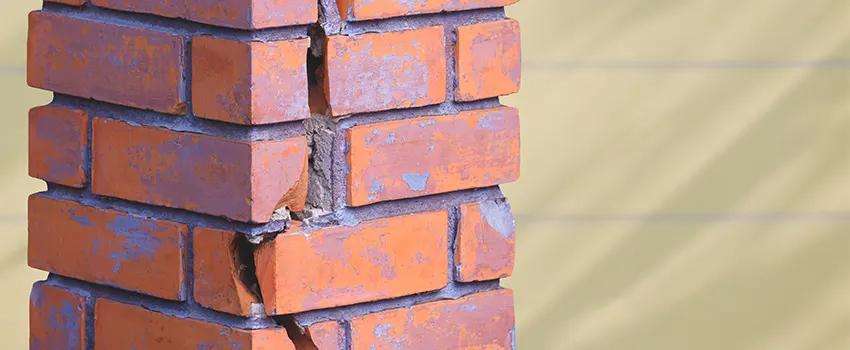 Repairing Cracked Porcelain Tiles for Fireplace in East San Gabriel, CA
